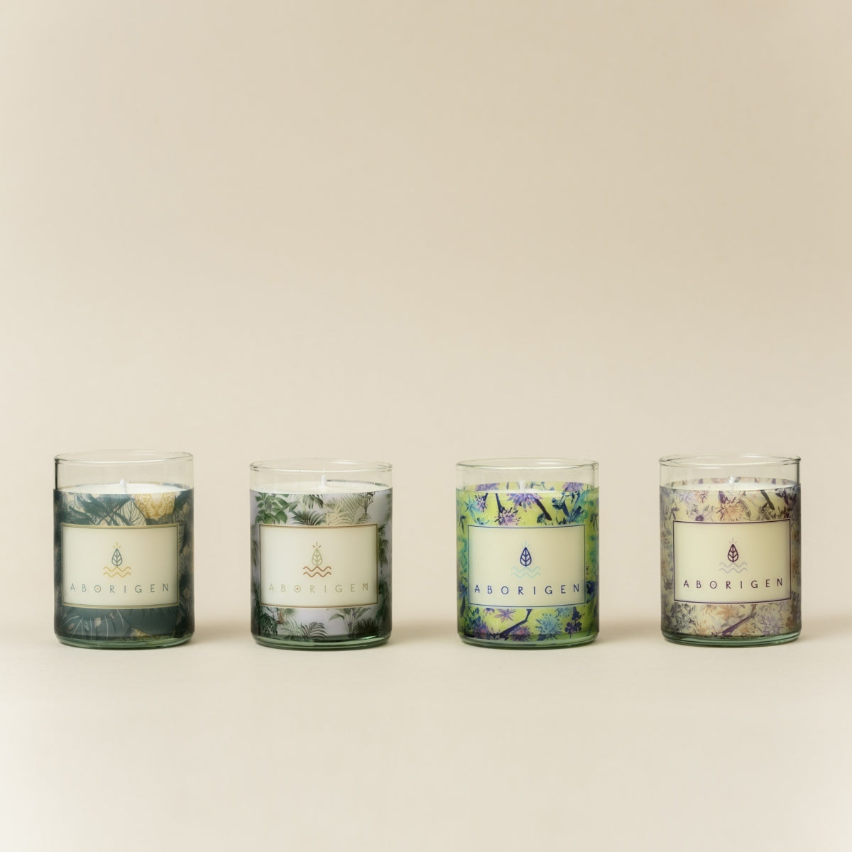 Set 4 Velas Medianas